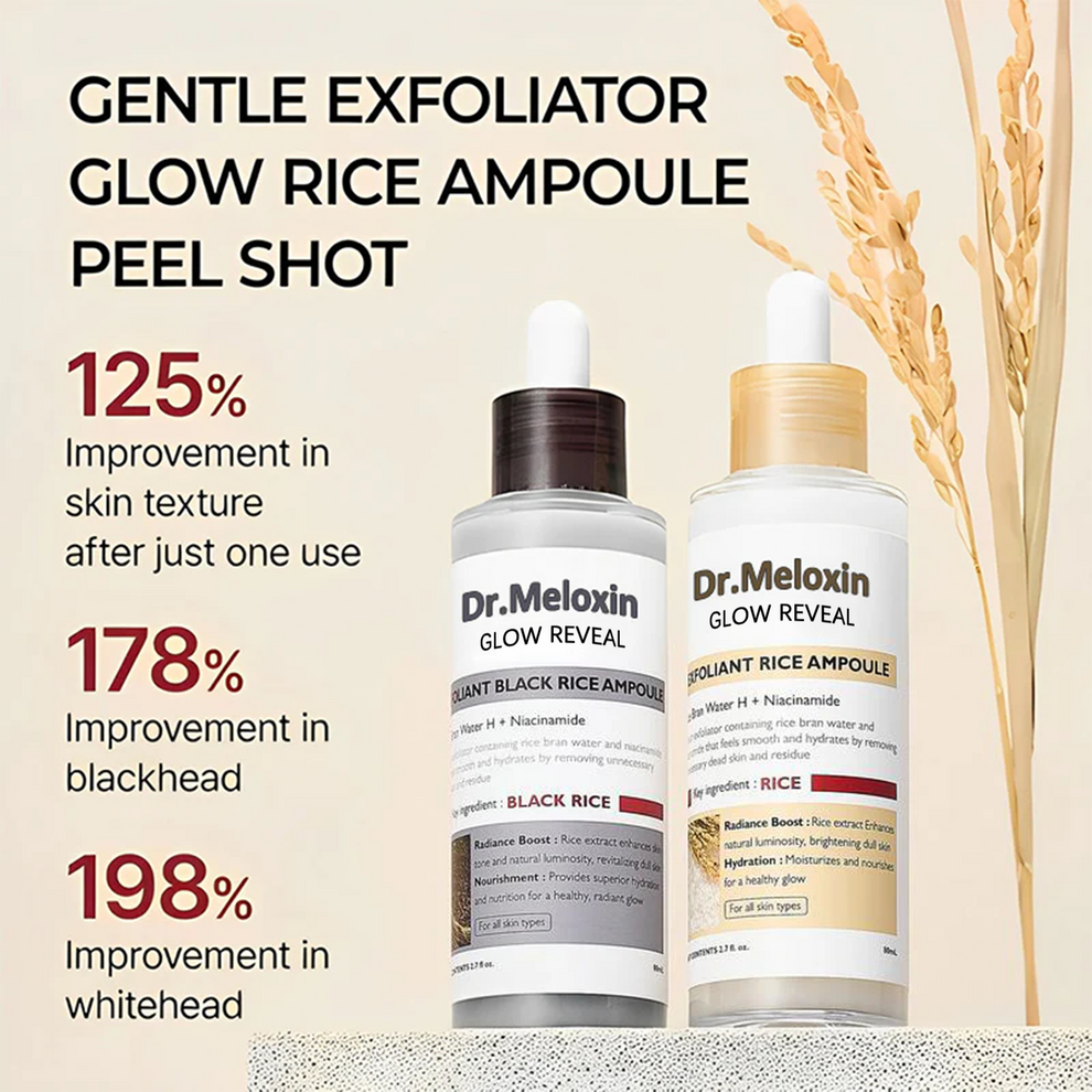 🔥 Final 3 Hours: 60% OFF!🔥 Gentle Exfoliator Glow Rice Ampoule-Suitable for All Skin Types!